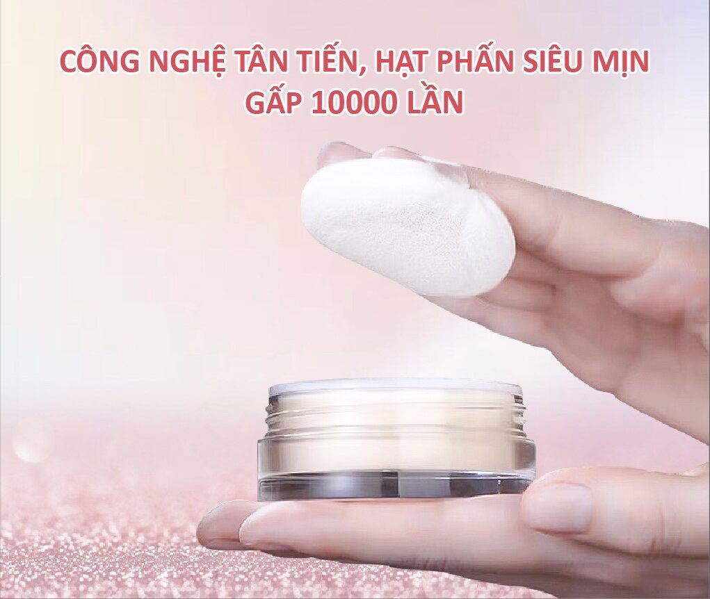 Phấn bột Hexze kiềm dầu che phủ tốt