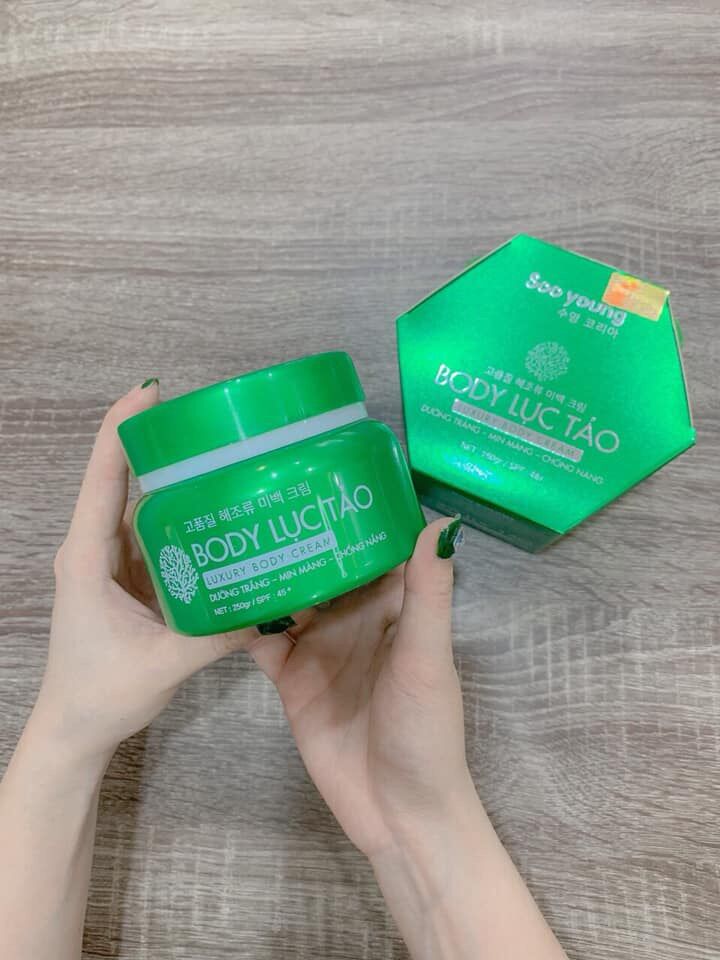 [HCM]KEM BODY LỤC TẢO SOO YOUNG 250g