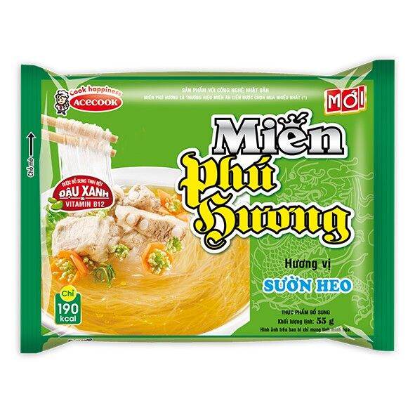 Thùng 24 gói miến Phú Hương