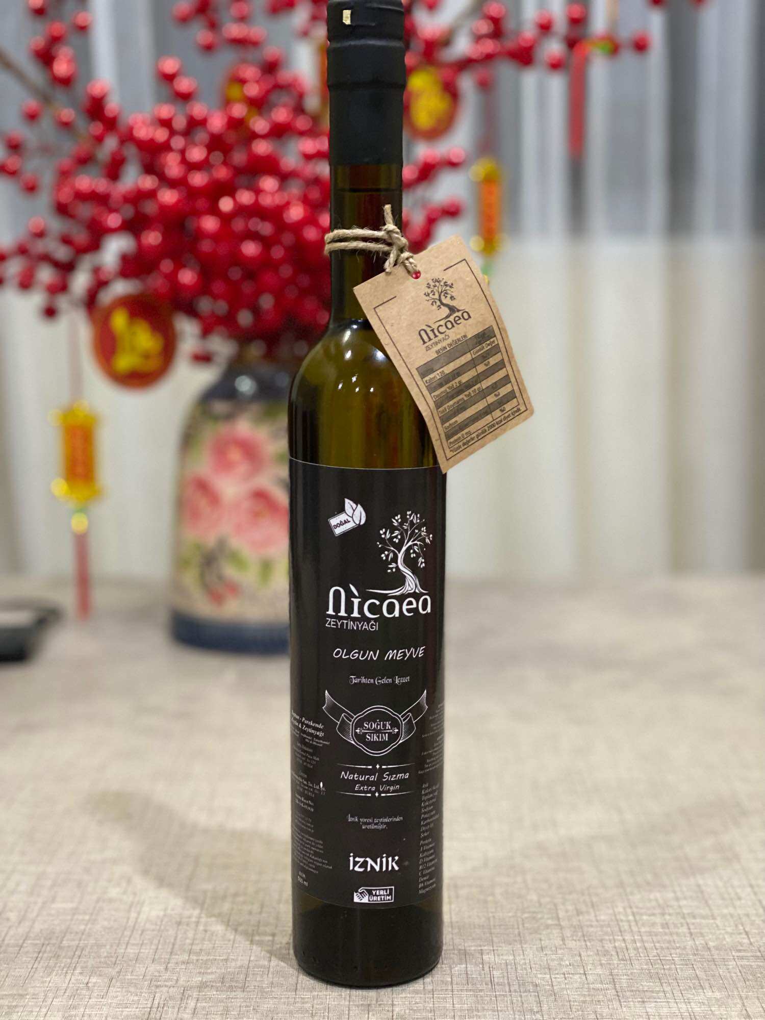 Premium Turkish Olive Oil Extra Virgin 500 ML