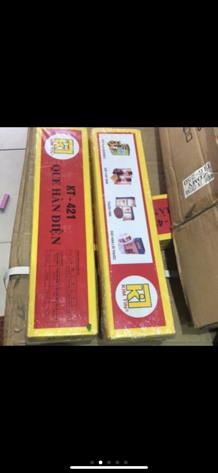 [HCM]QUE HÀN SẮT KIM TÍN 2.5ly - 3.2ly