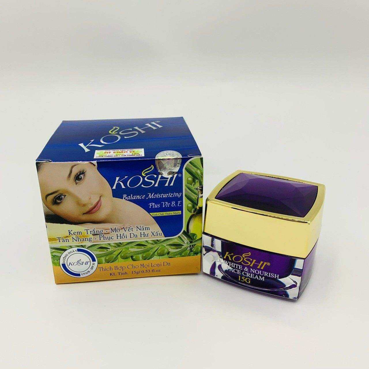 KEM KOSHI TRĂNG DA THÂM SẠM BAN NGÀY