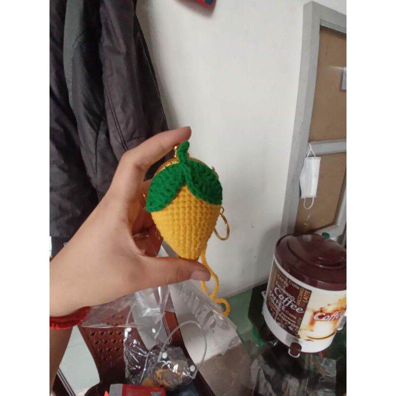 túi đựng tỏi hình hoa quả cho bé