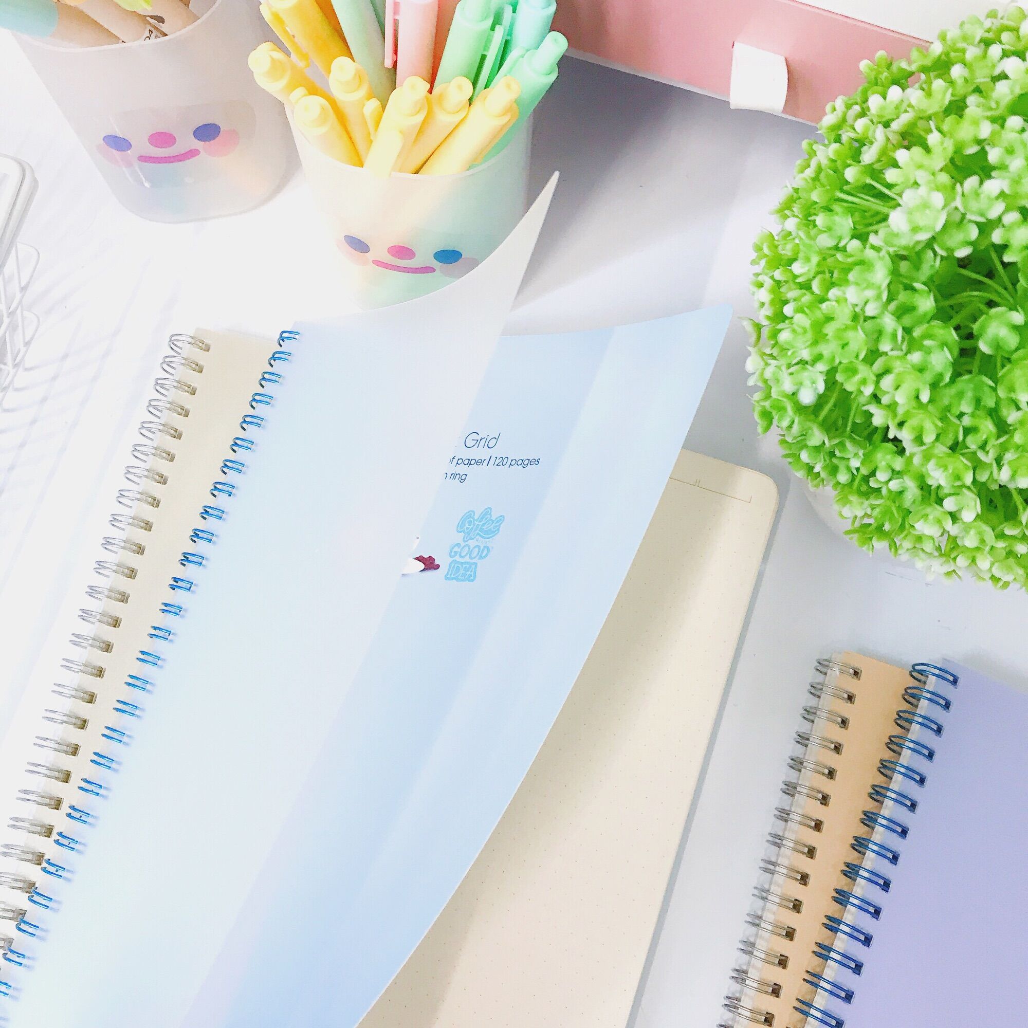 Combo 2 sổ Dot Grid B5 120 trang 100GSM KLONG làm BulletJournal/Take-Notes