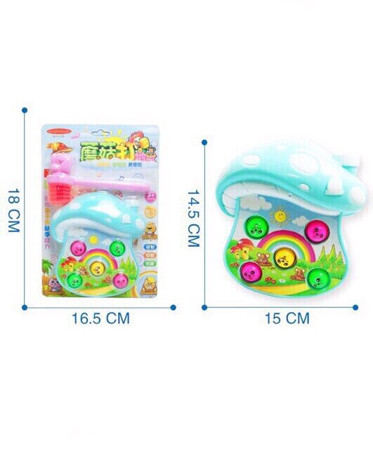 [HCM]Đồ choi đập chuột hình nấm cho bé
