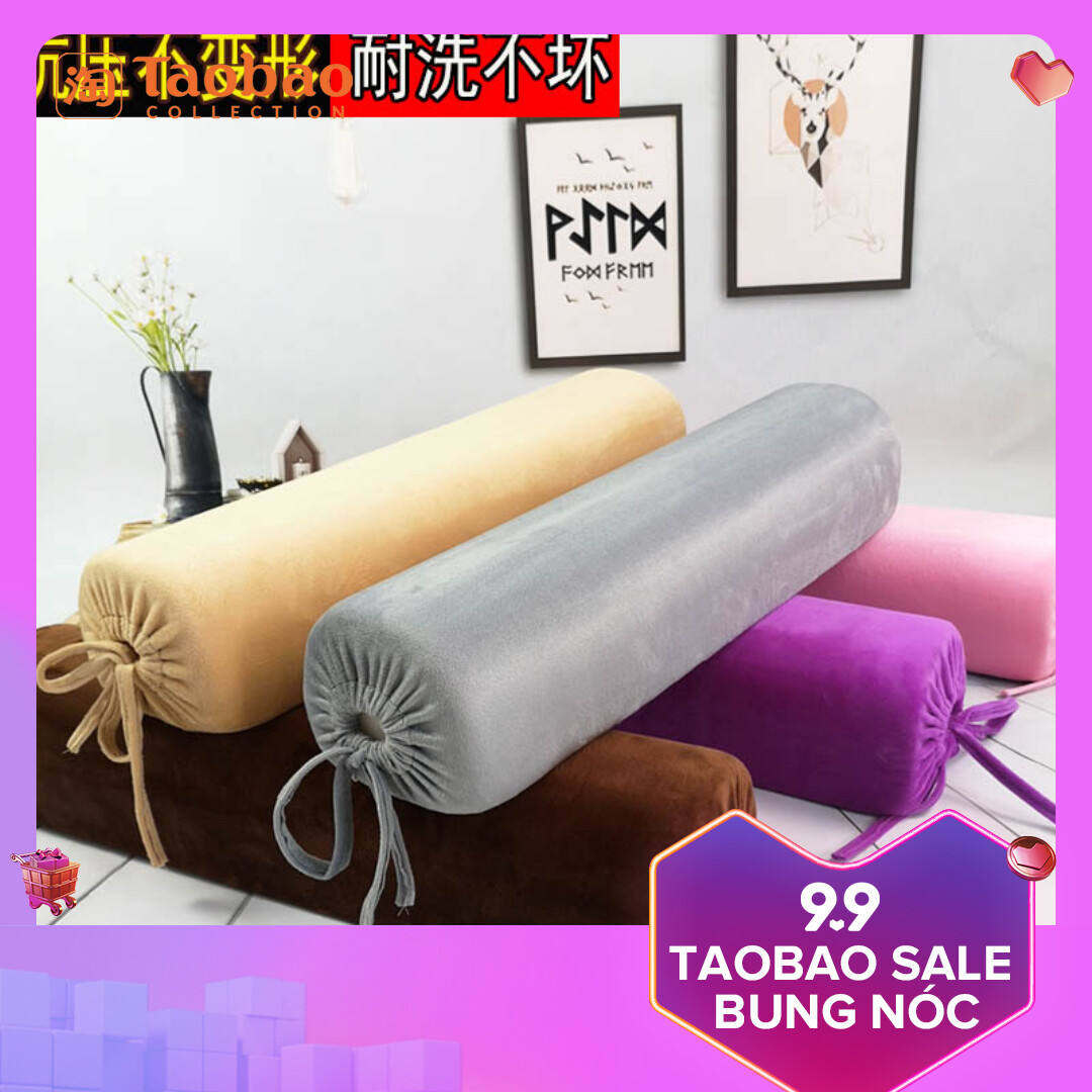 Gối Chân Bọt Biển Đệm Chân Đặt Trên Giường Massage Massage Thẩm Mỹ Viện Ruột Gối Hình Trụ Chân Phụ Nữ Mang Thai Nâng Chân Dựa Vào Chân
