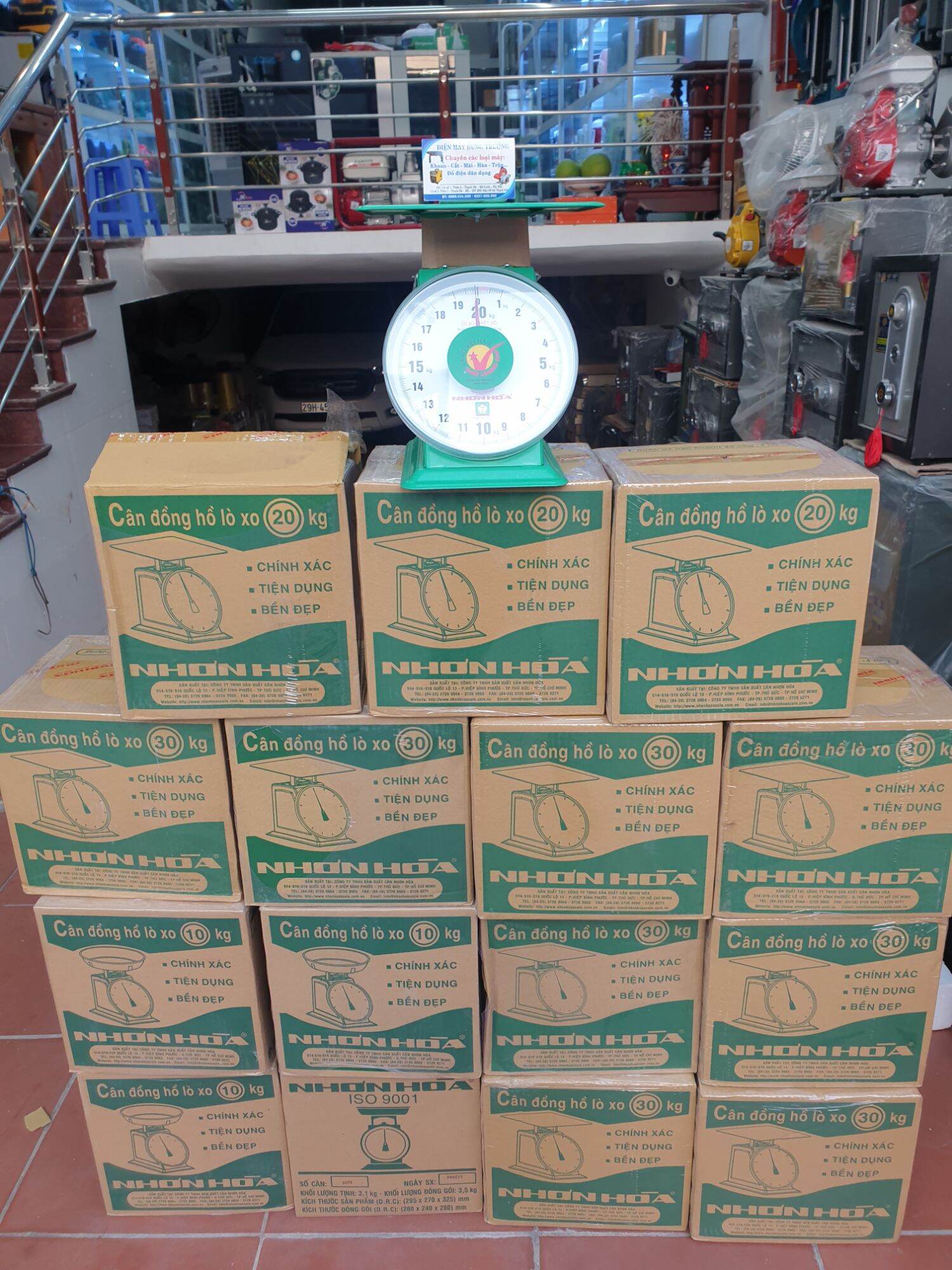 Cân đồng hồ 30kg nhơn hòa hàng chính hãng