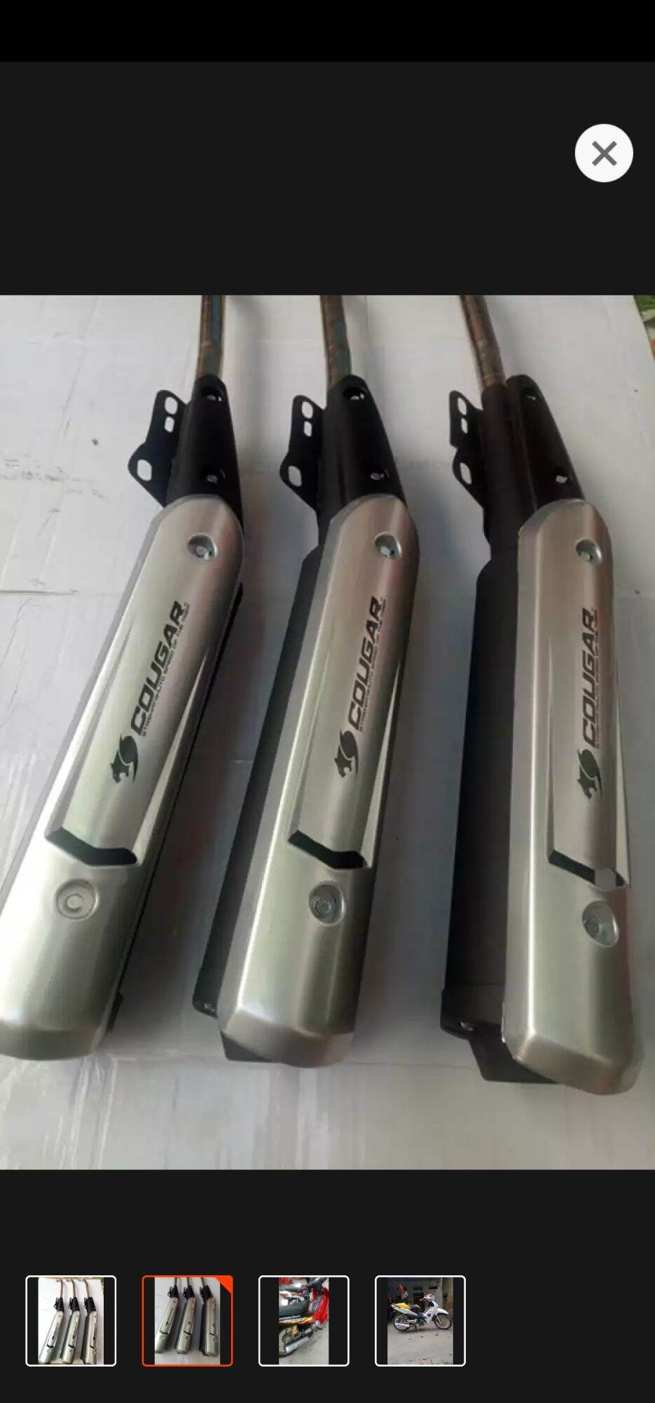 pô wave móc kiểu exciter 135 spak  (Có Video )