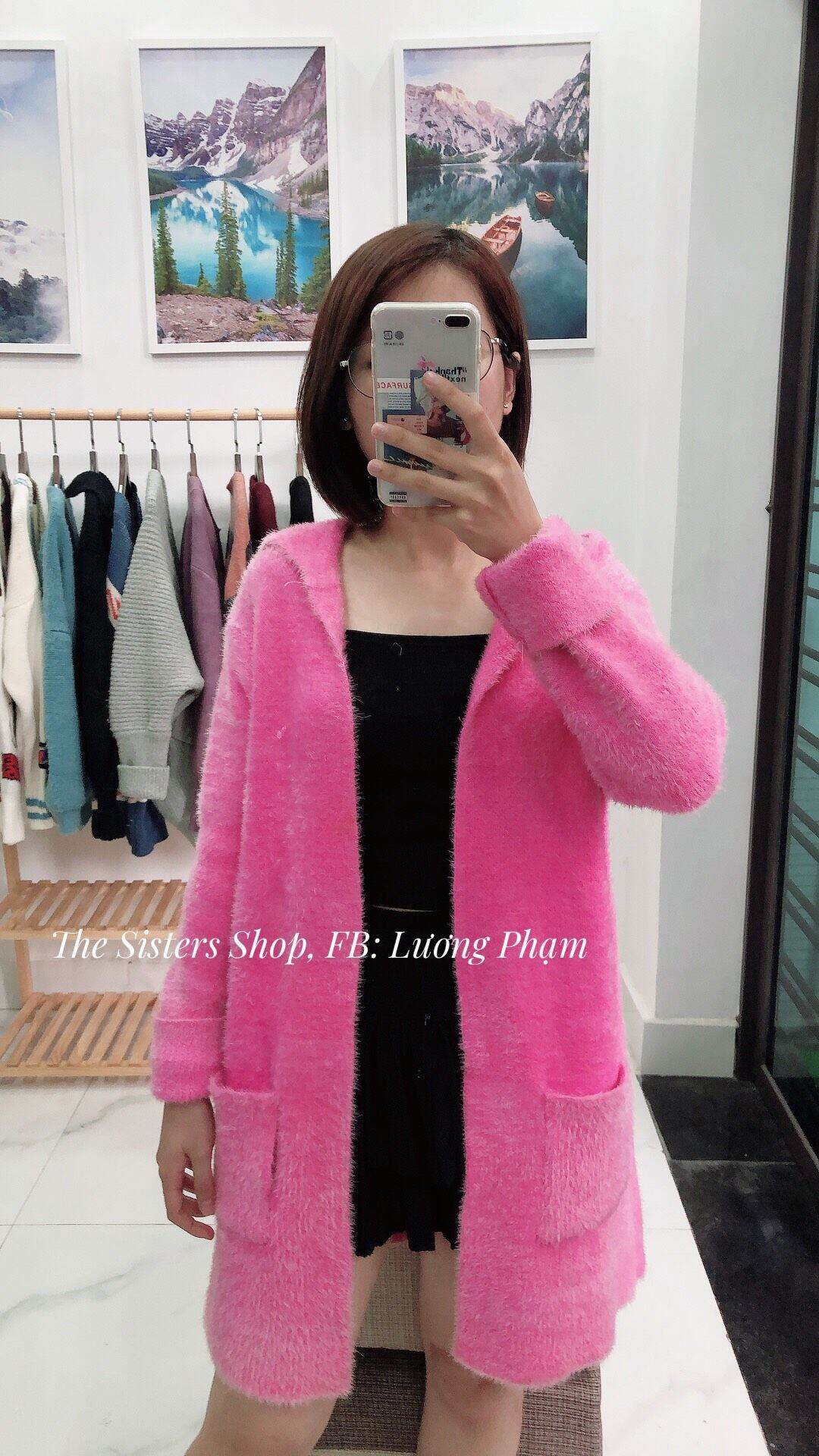 Áo Cardigan, Khoác Len Hàng Si/ Hàng 2hand (Ảnh shop tự chụp)