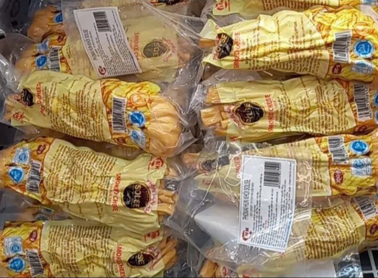 ,Phômai hun khói 200g nội địa NGa tép lớn