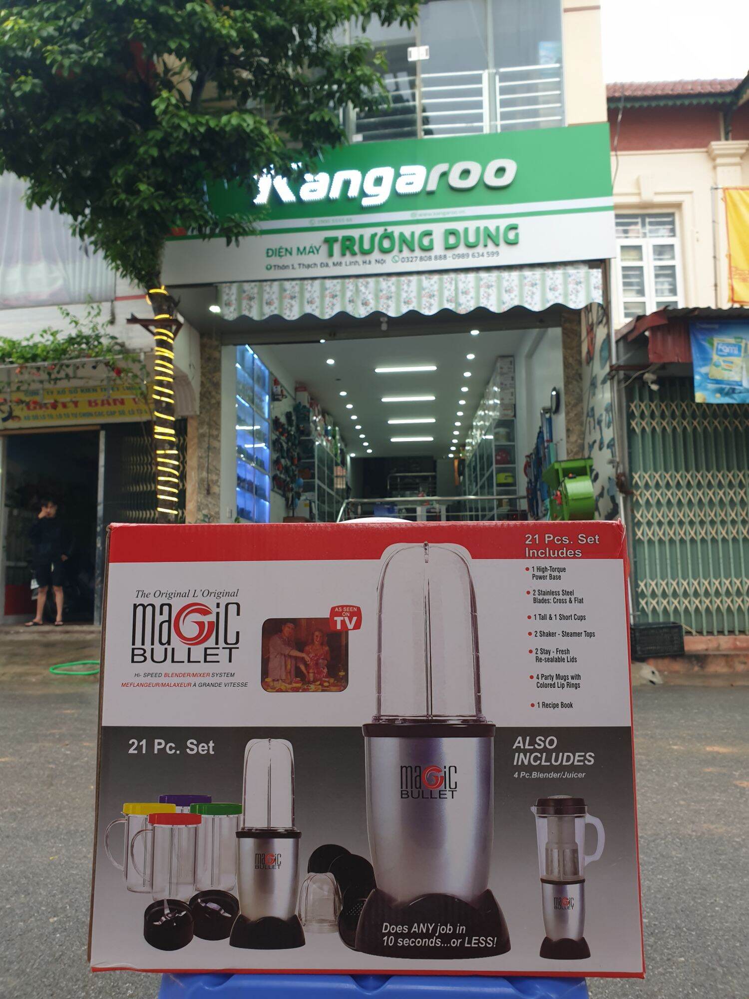 Máy say sinh tố đa năng magic bullet 21 pc . set