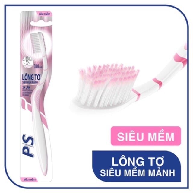 bàn chải p/s lông tơ siêu mềm