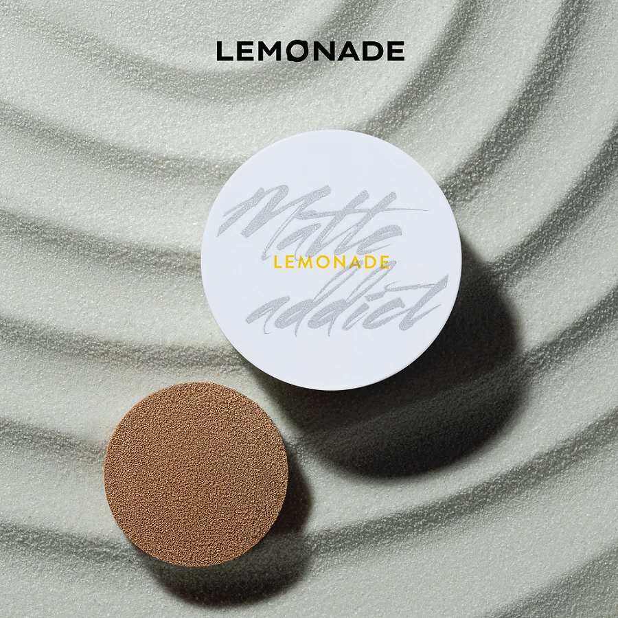[MÀU 02-NATURAL] Phấn nước LEMONADE Matte Addict Cushion 15g