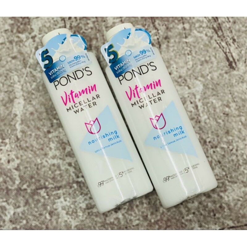 2 chai Nước tẩy trang Pond"s tinh chất sữa 100ml