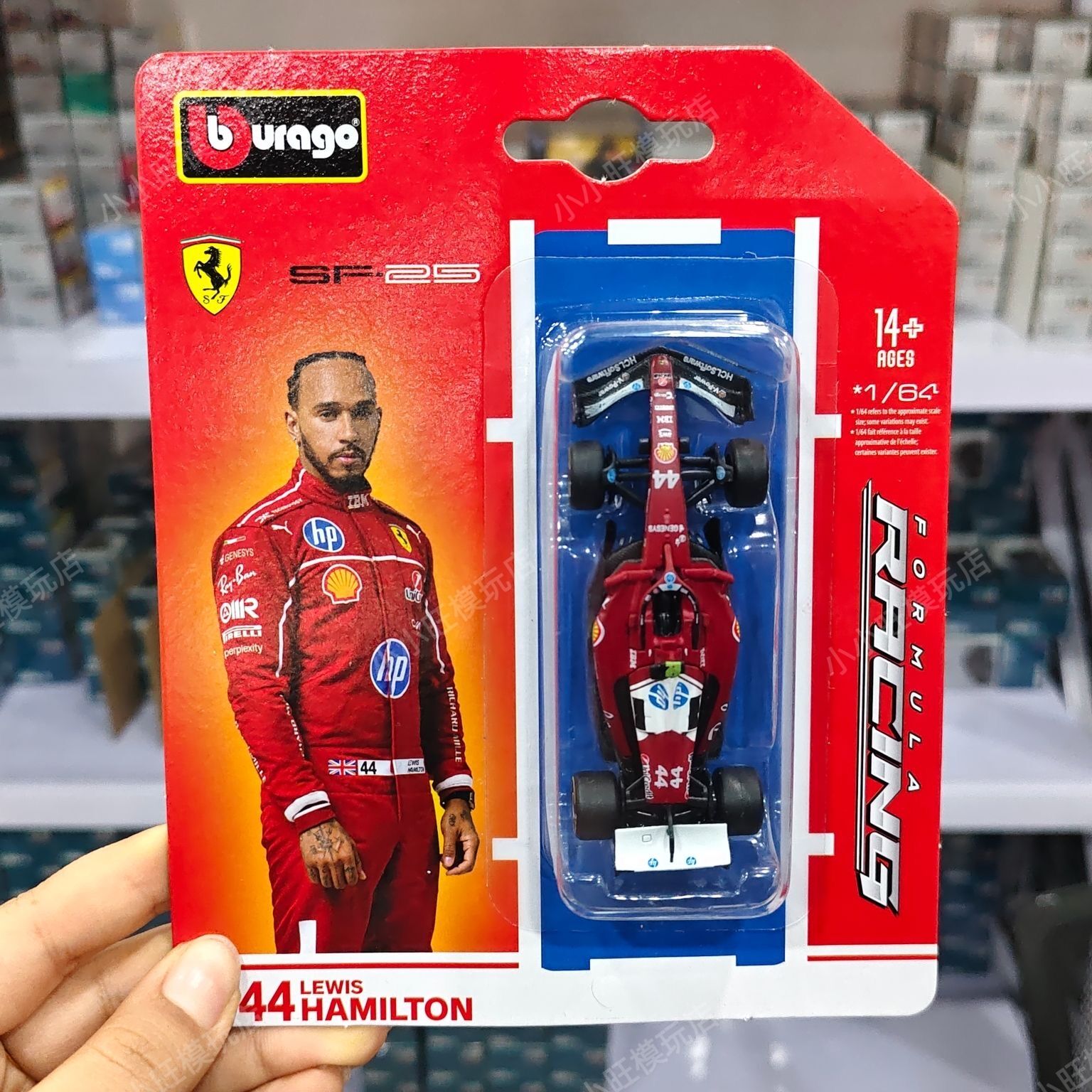 Bburago | Mô Hình Hợp Kim Công Thức 1 Tỷ Lệ 1:64