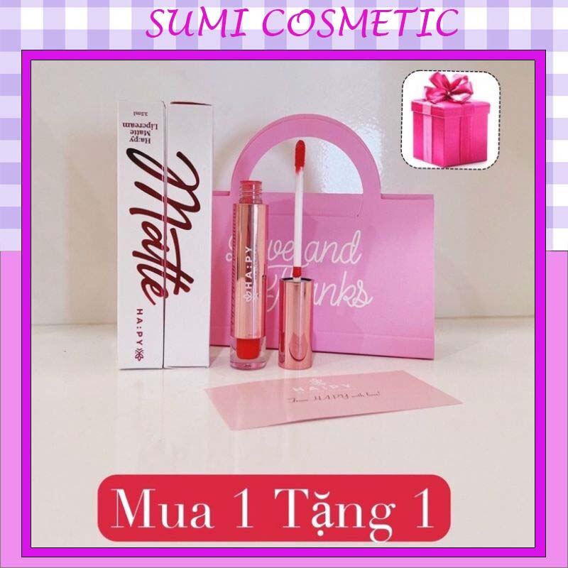 Son minigarden chính hãng mua 1 tặng 1 - son kem lì freeship