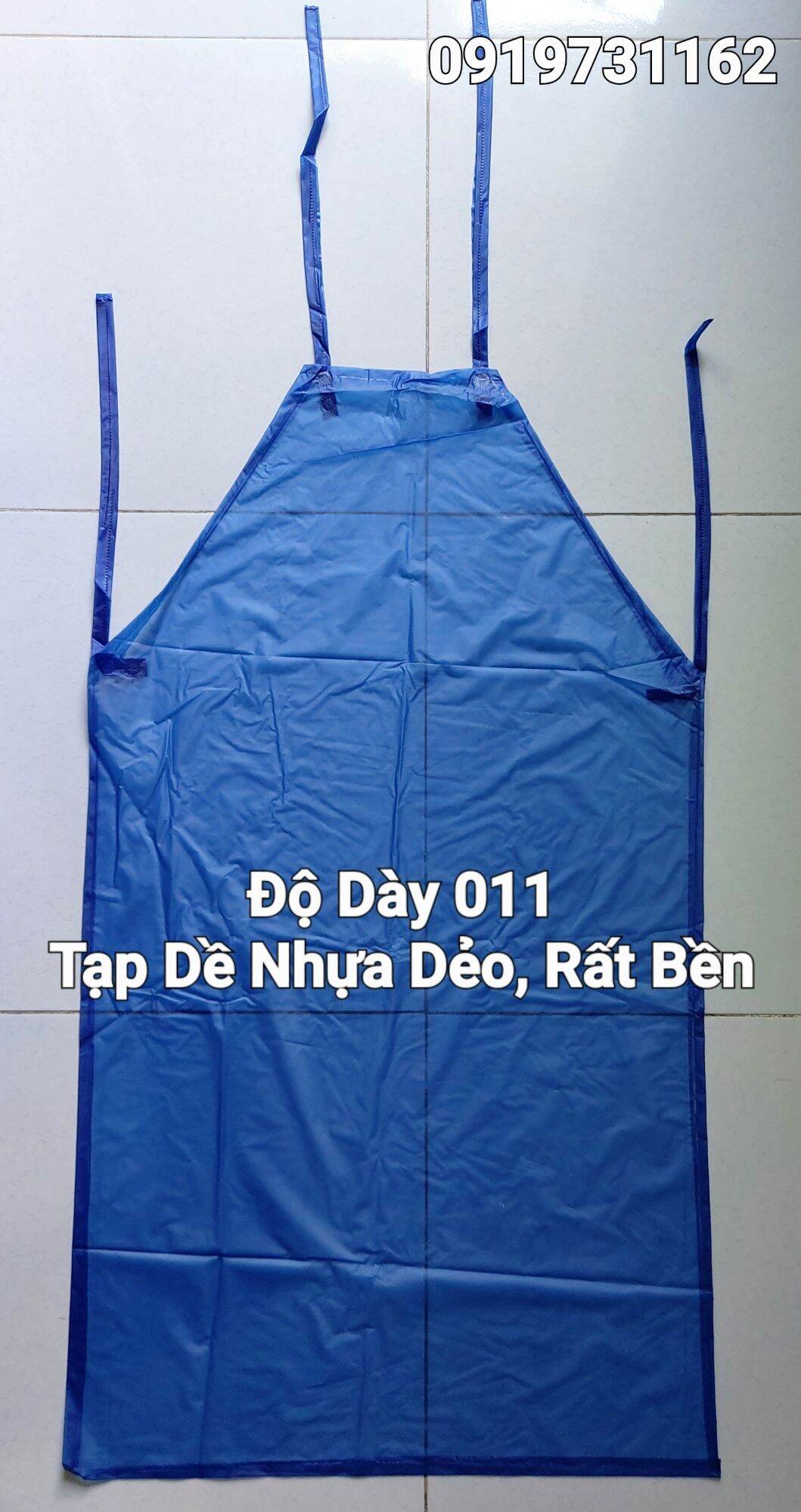 Tạp dề nhựa chống thấm nước, yếm nhựa chống thấm nước, nhựa dẻo rất dai