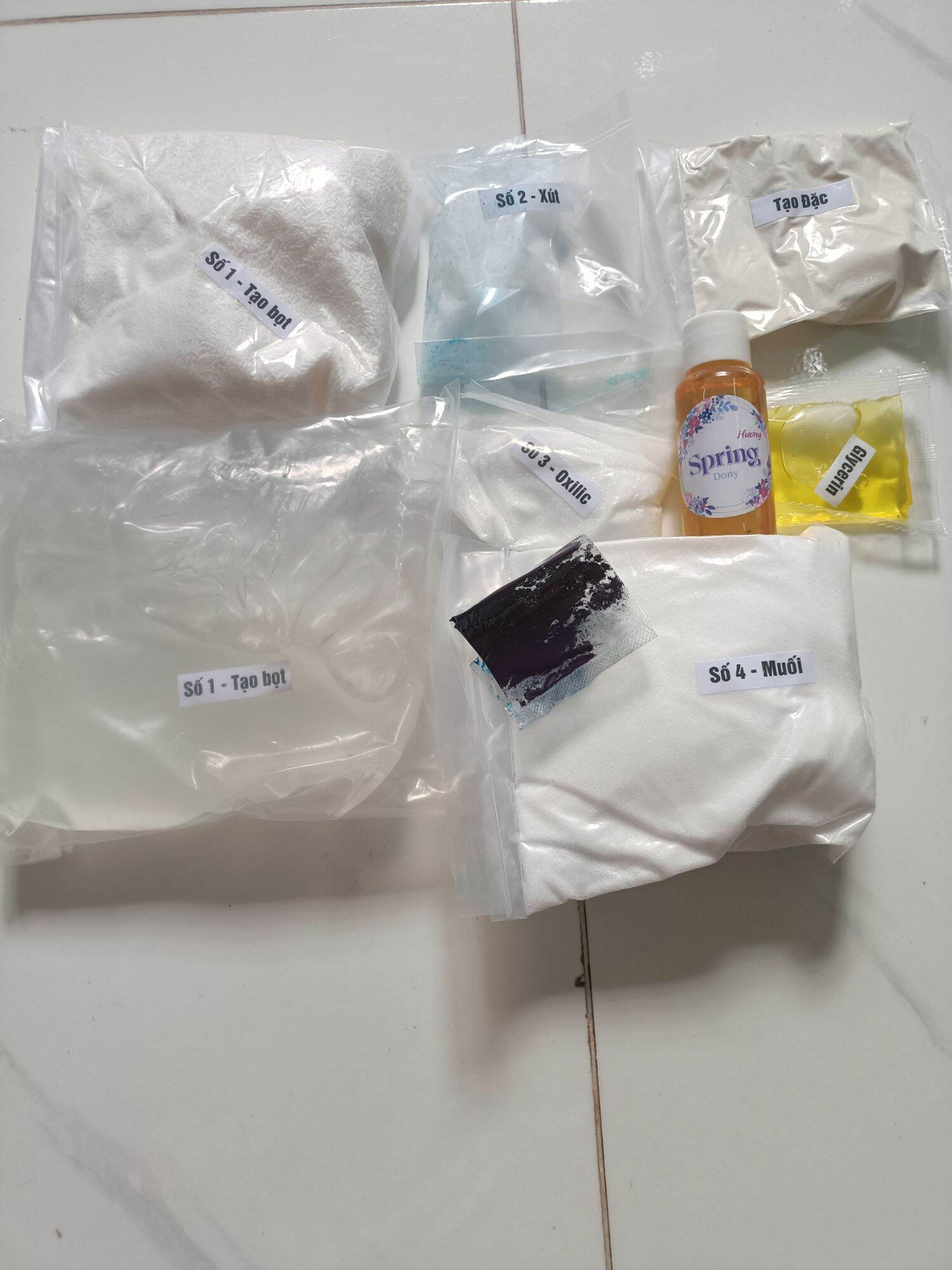 bột pha nước giặt quần áo 10L
