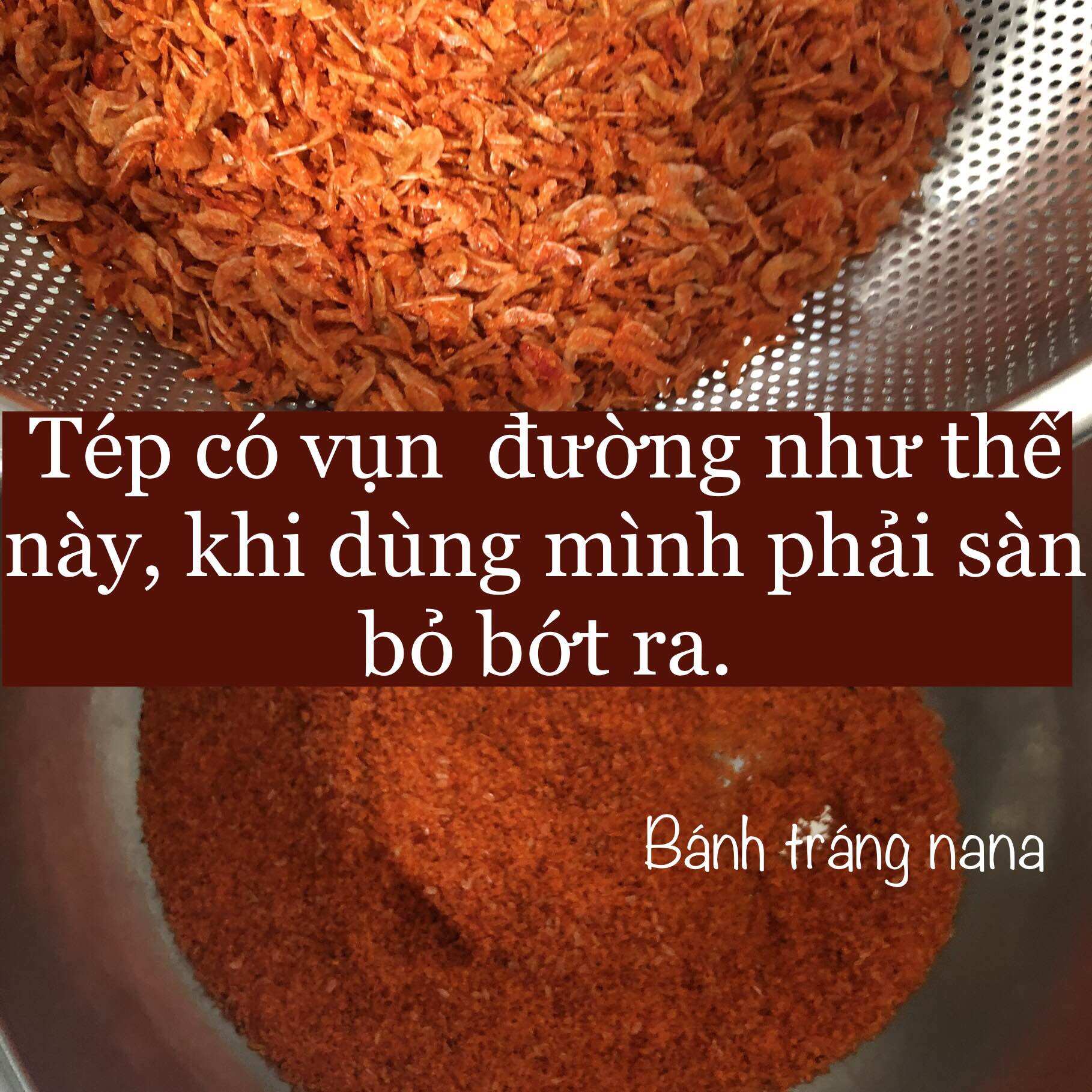 500 gram Ruốc Sấy ( Tép Sấy) Cẩm Loan - có vụn