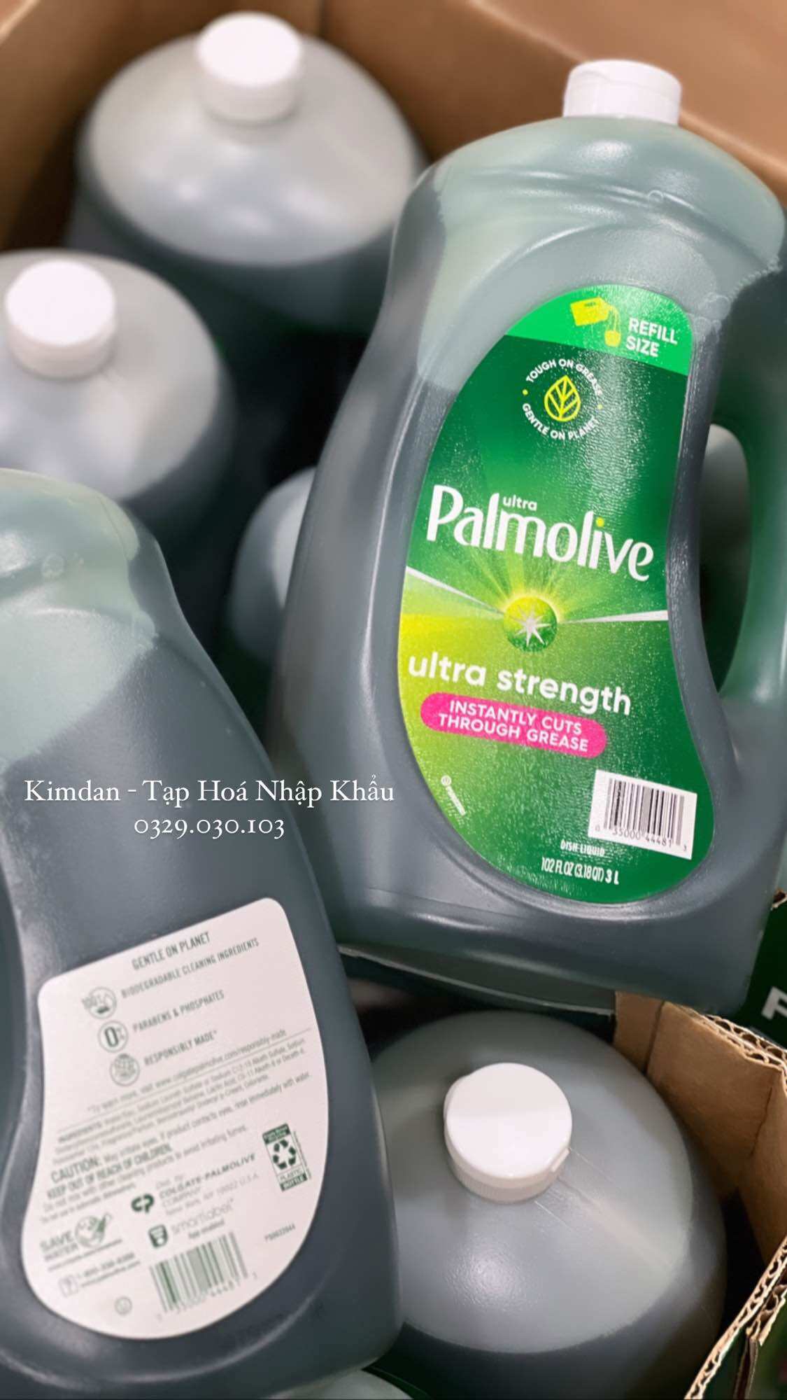 Nước rửa chén palmolive 3l mỹ