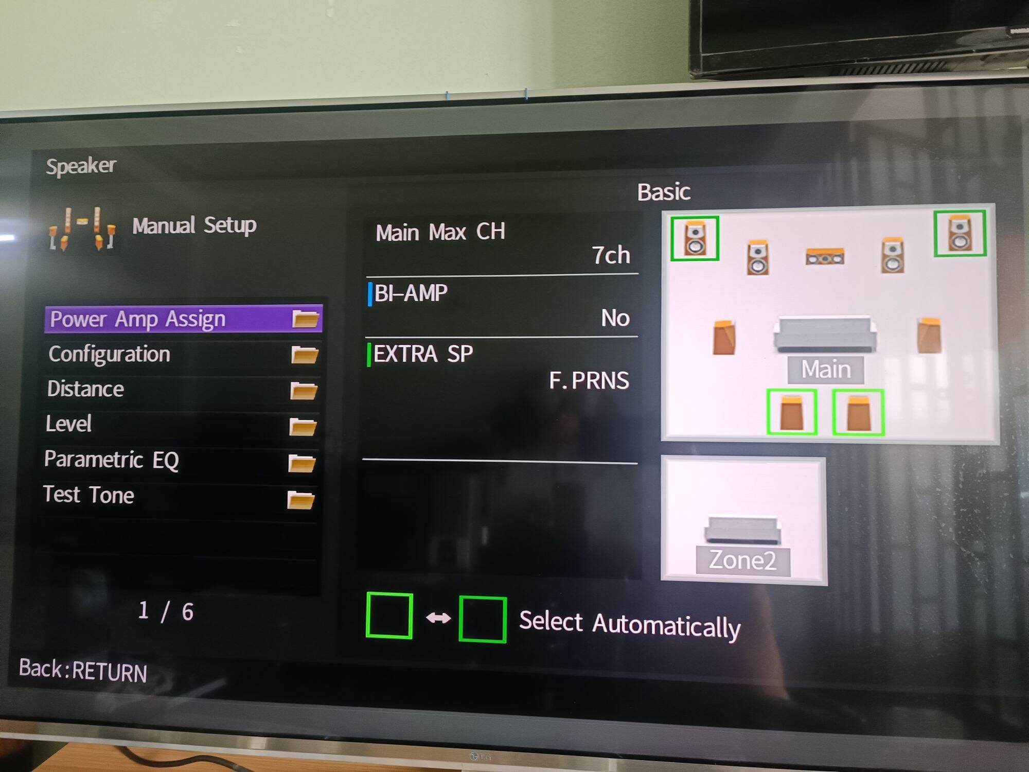 Ampli Yamaha V681 7.2 kênh HDMI 4k Atmos wifi Bluetooth usb lossless