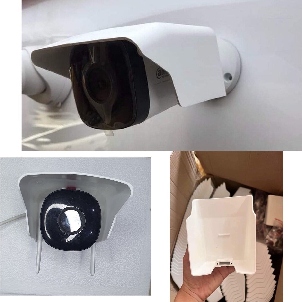 Mái che mưa cho camera ngoài trời imou, ezviz, dahua, hikvision, yosse