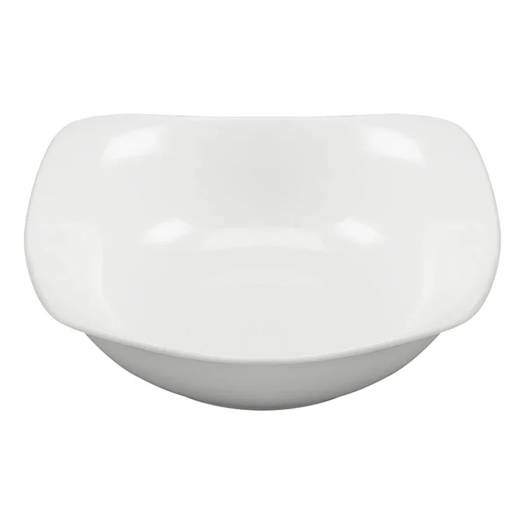 Tô vuông gốm sứ Minh Long 14cm - Trắng ngà