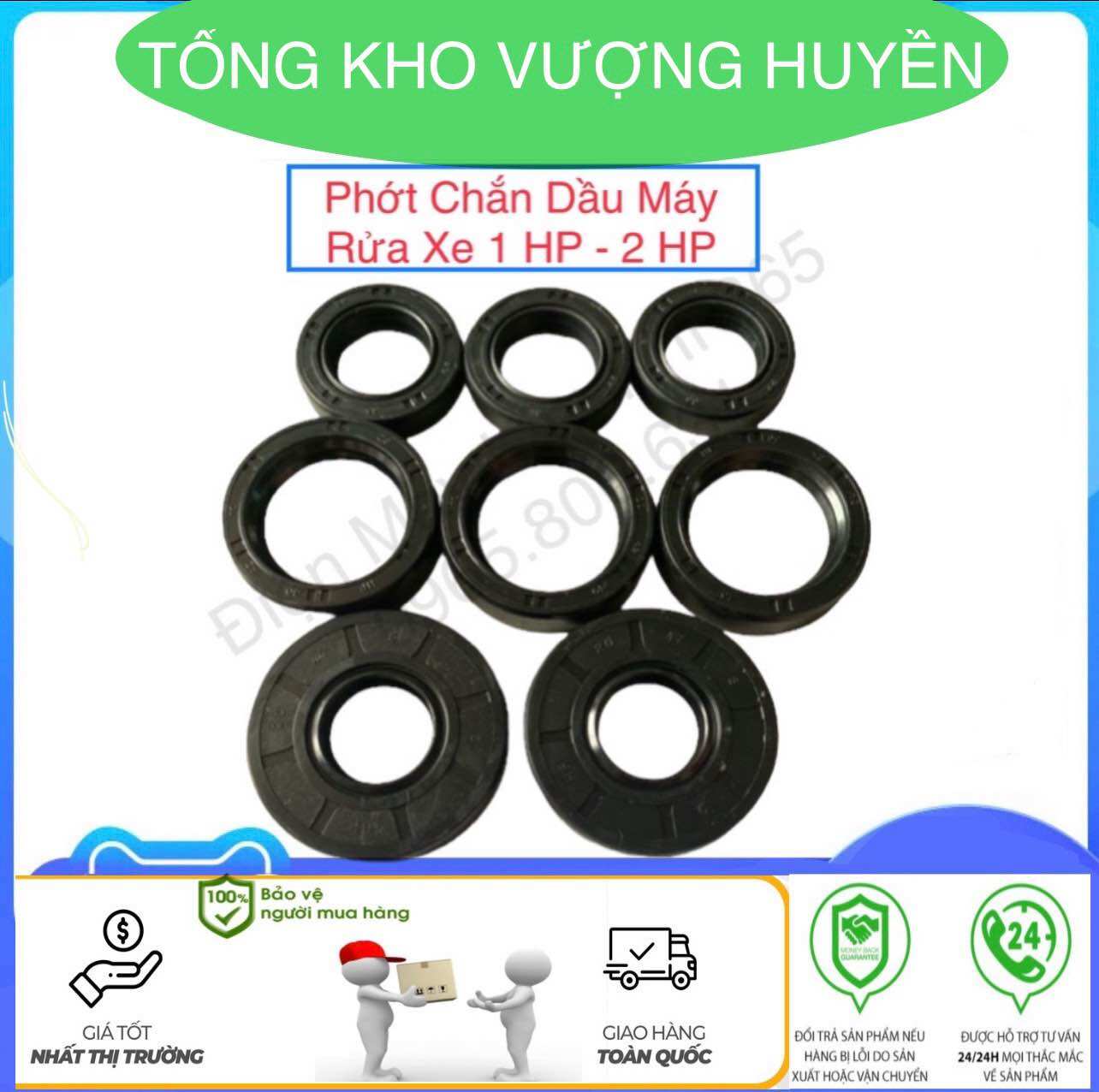 Phớt chặn dầu máy rửa xe đầu rời, phớt chặn dầu piston, phớt chặn dầu trục buly