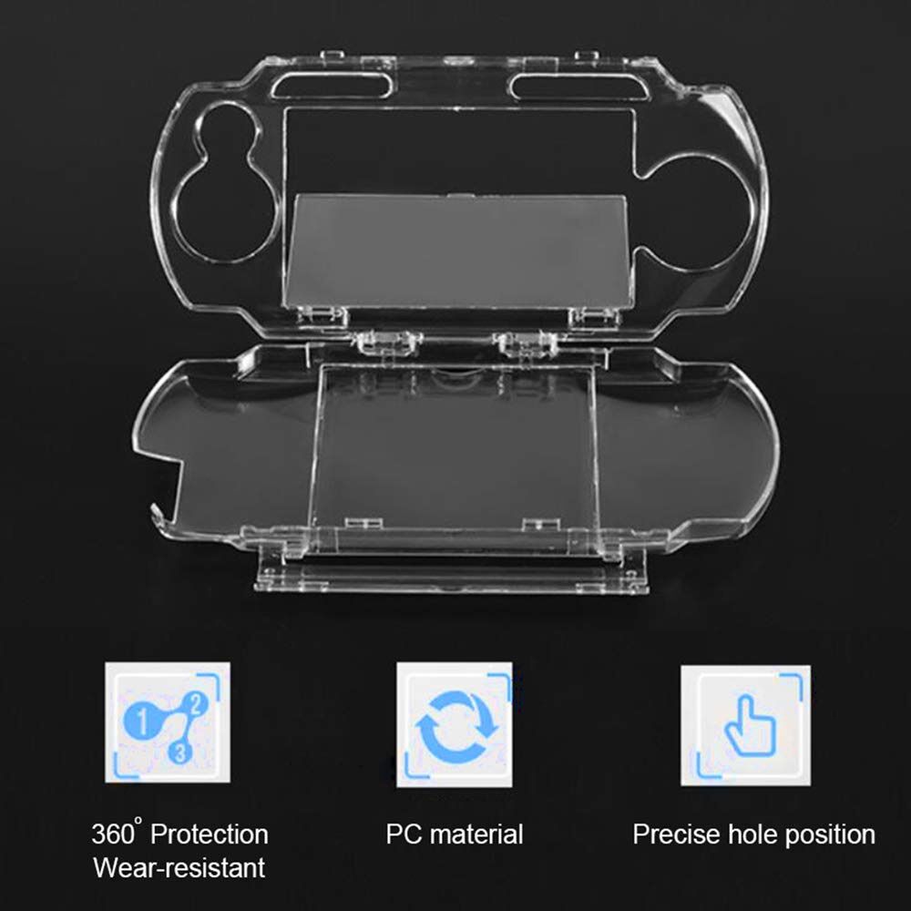 case ốp trong suốt psp 2000 ps3000 PSP