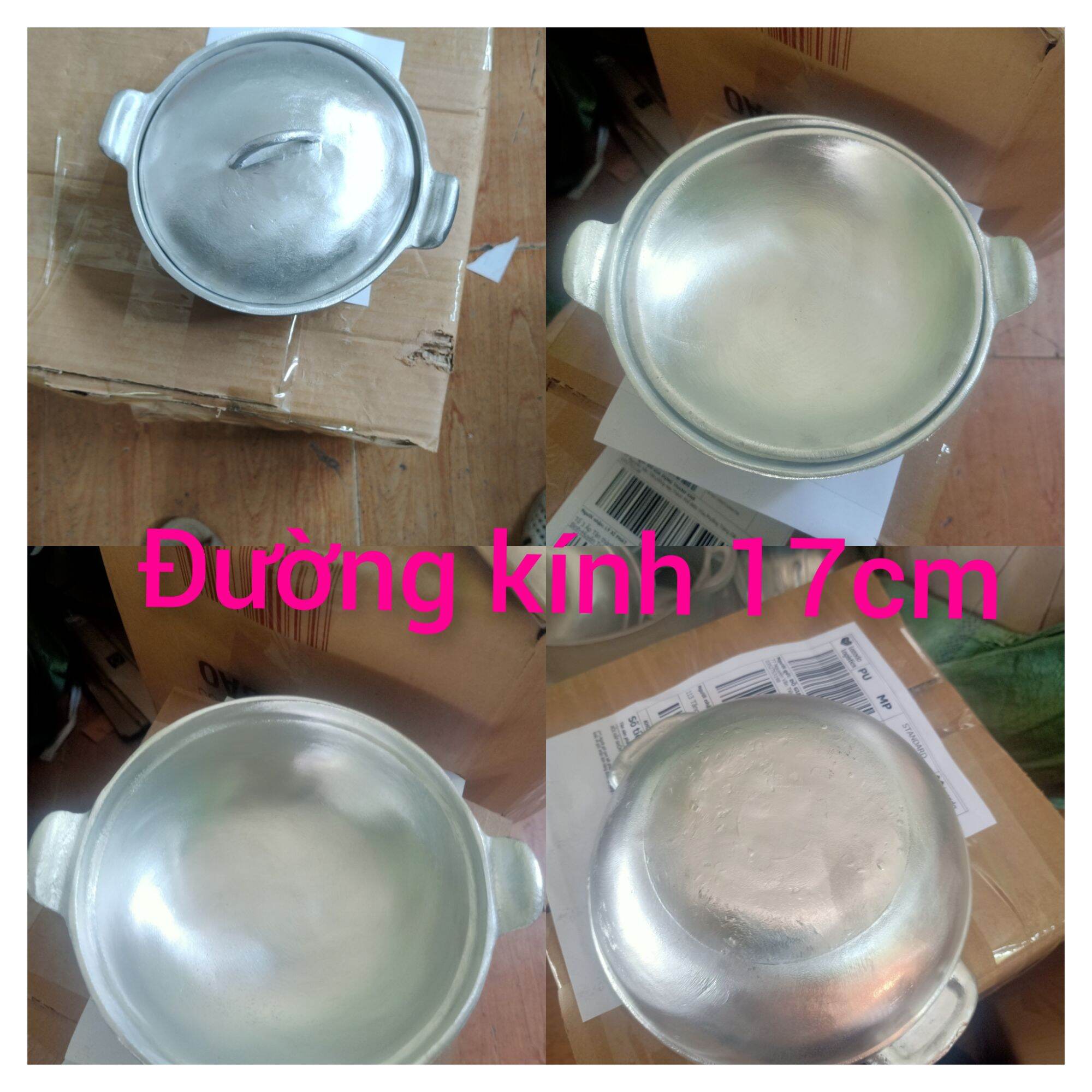 NỒI GANG KHO TỘ ĐƯỜNG KÍNH 17CM