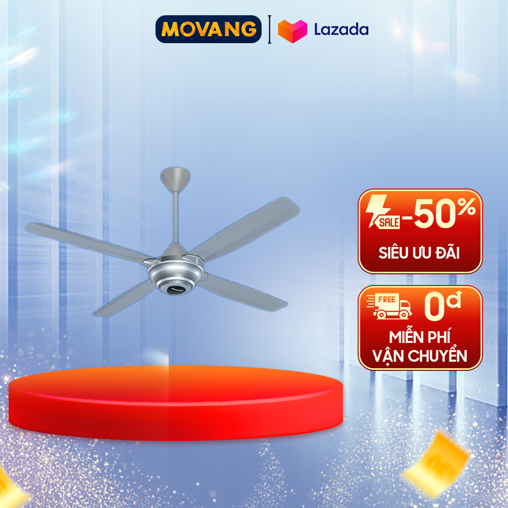 [GIAO TẠI HCM] - Quạt Trần PANASONIC F-56MZG-S - Công suất 59W Số cánh quạt: 4 cánh 3 tốc độ gió