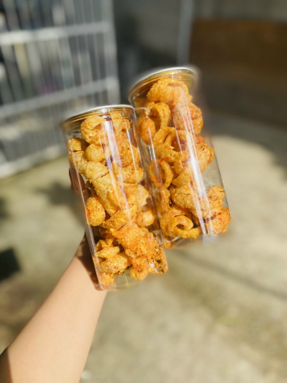 Hũ pet-150g da heo chiên giòn