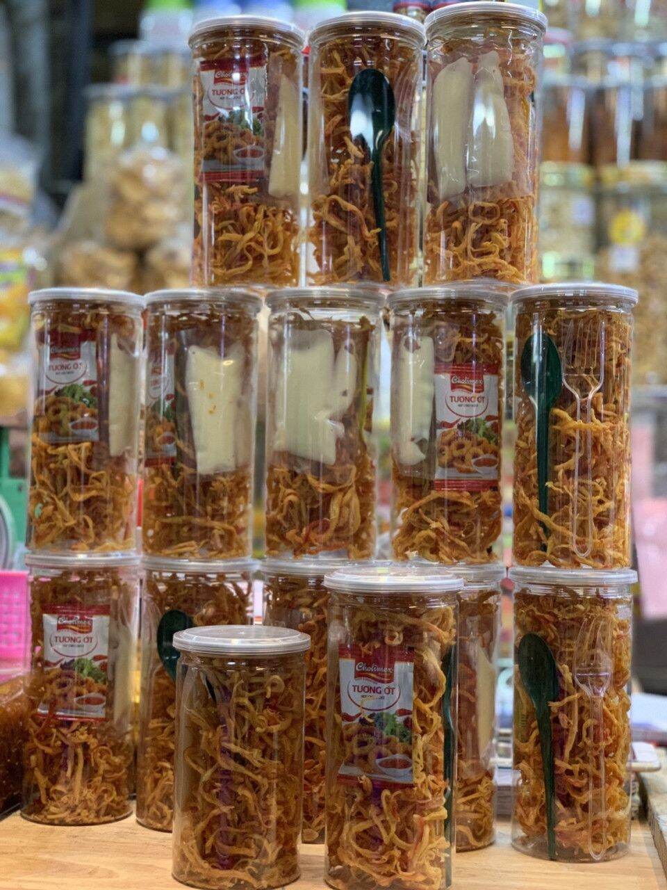 Khô mực xé hấp nước dừa 300gr [GIÁ RẺ]