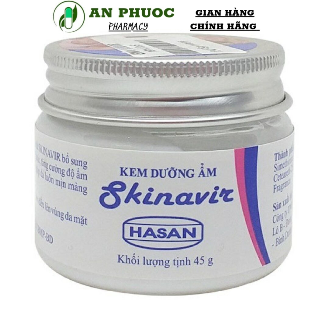Kem dưỡng ẩm Skinavir Hasan 45g
