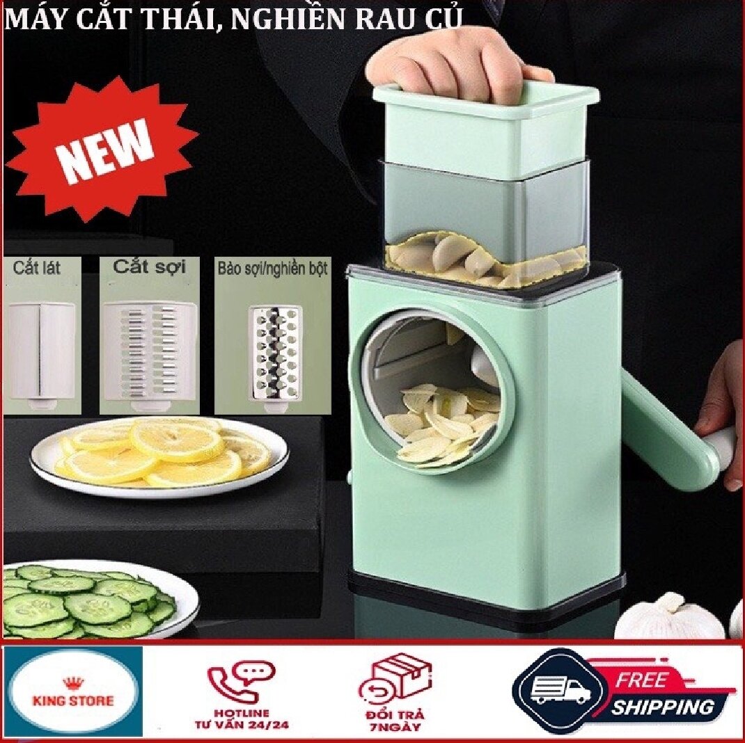 Máy thái , bào lát , bào sợi rau củ quả