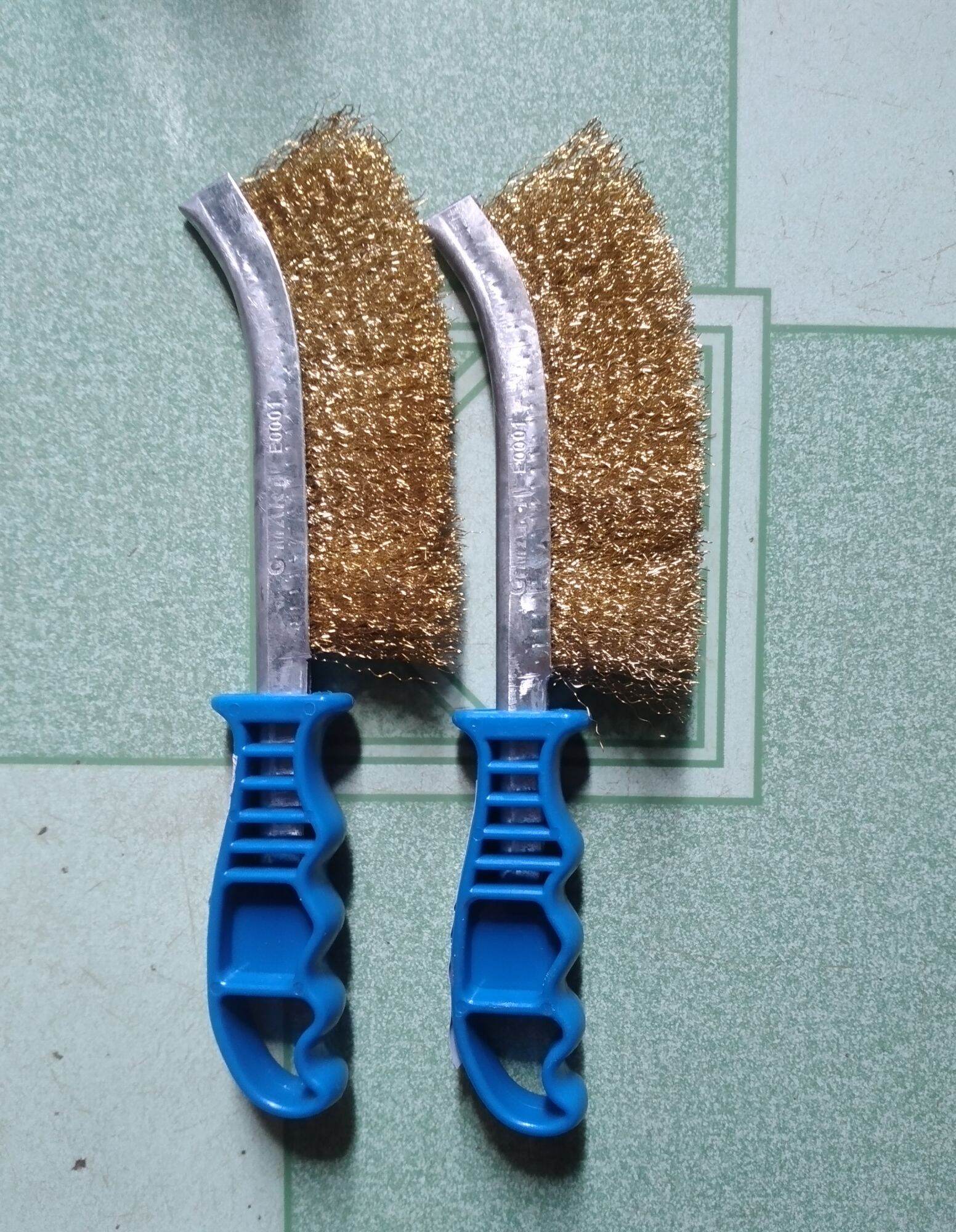 1 cái bàn chải cước vệ sinh rong rêu, chà gỉ sét, vệ sinh máy móc, vĩ nướng thịt... - 5