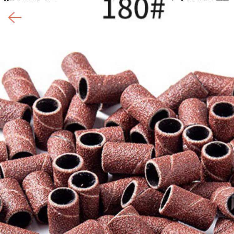 Đầu chà nhám gắn trục 6.35mm grit 180