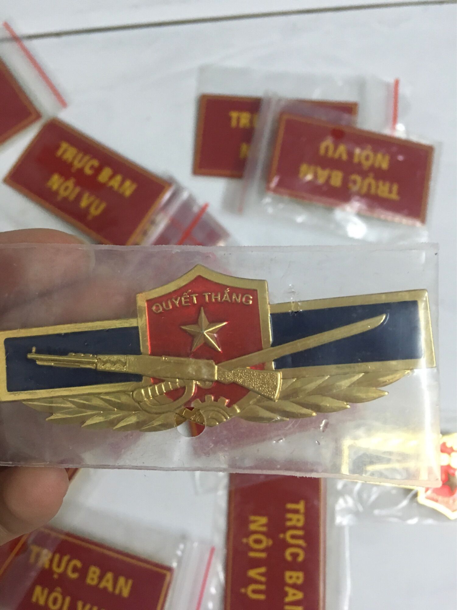 Huy hiệu, phù hiệu cài áo LQ