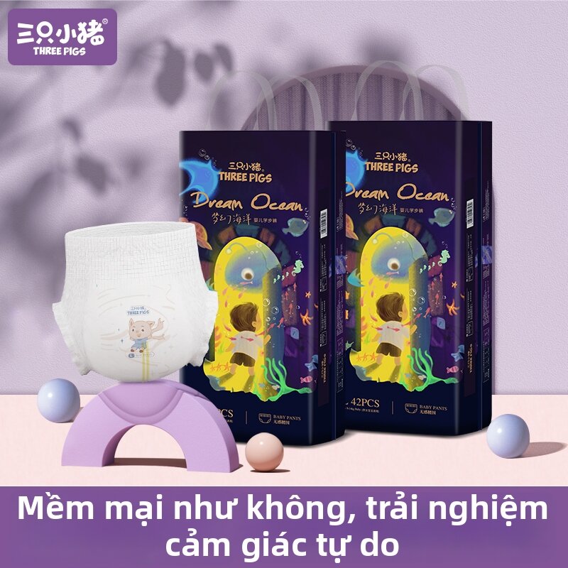 Fantasy Ocean Design Ultra-thin Breathable Diapers - 2