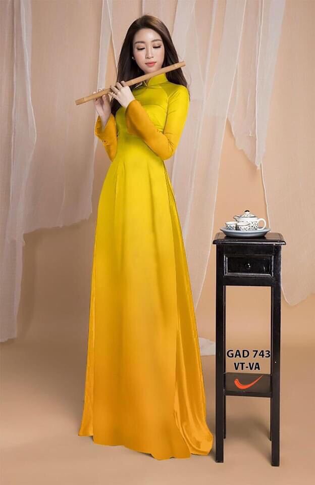 [HCM]Vải áo dài màu ombre
