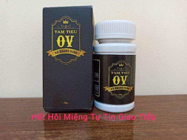 Tam Tiêu OV Dạng Viên Hết Hôi Miệng - Hiệu quả sau 1 liệu trình