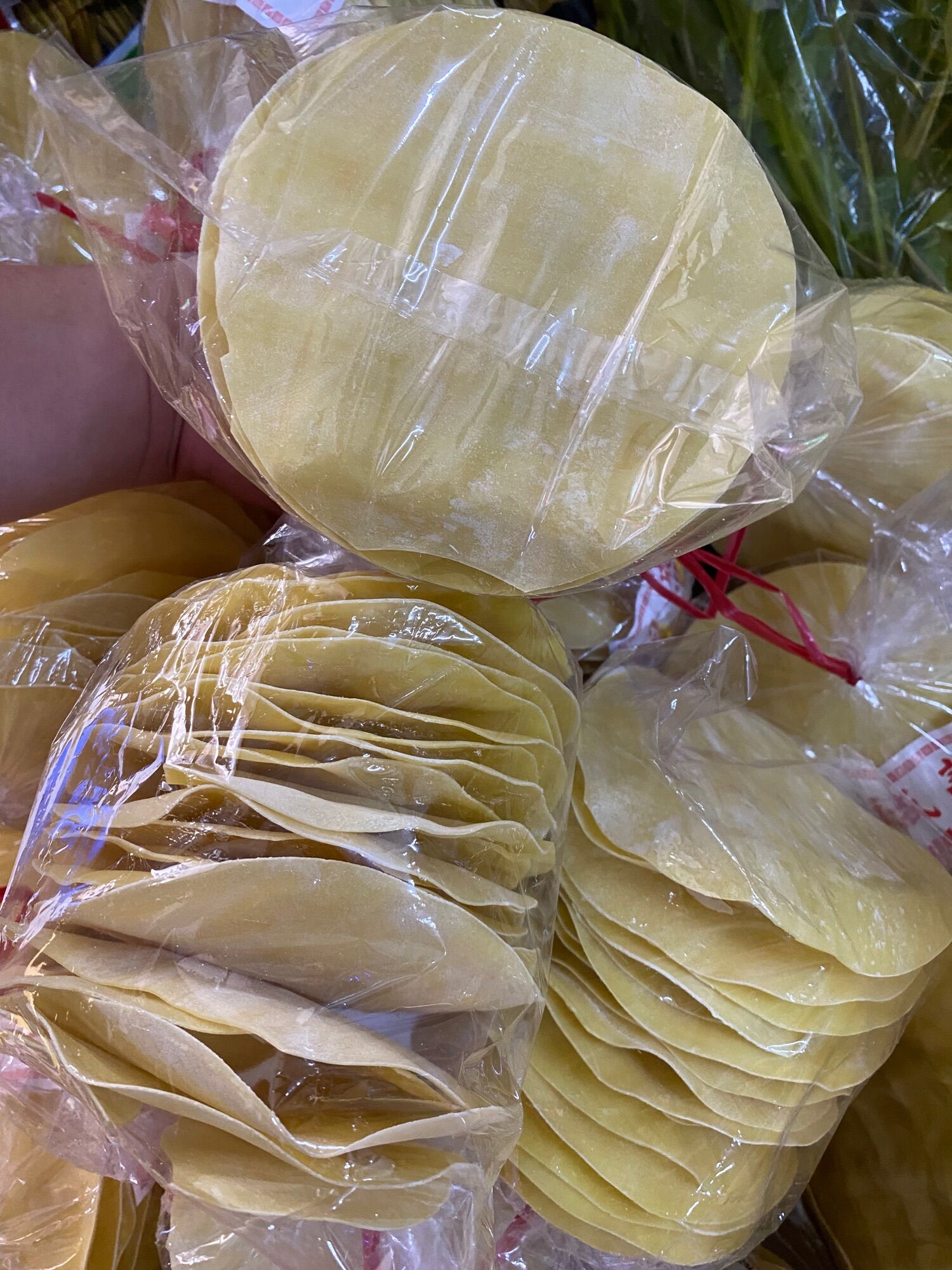 Hoành thánh lá khô tròn đặc biệt dẻo, mềm, dai 250g