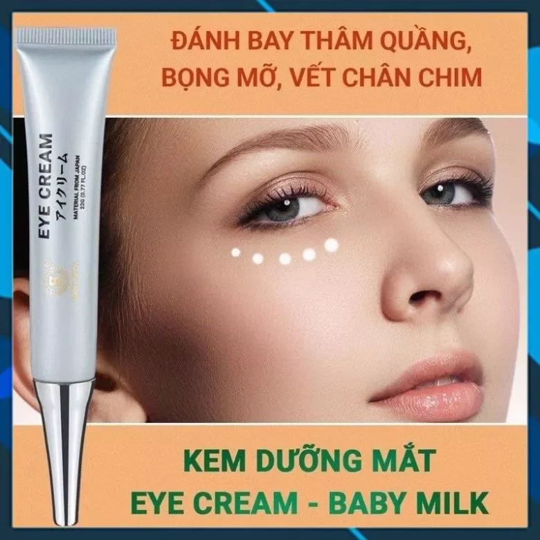 Kem dưỡng mắt eye cream baby milk 22g