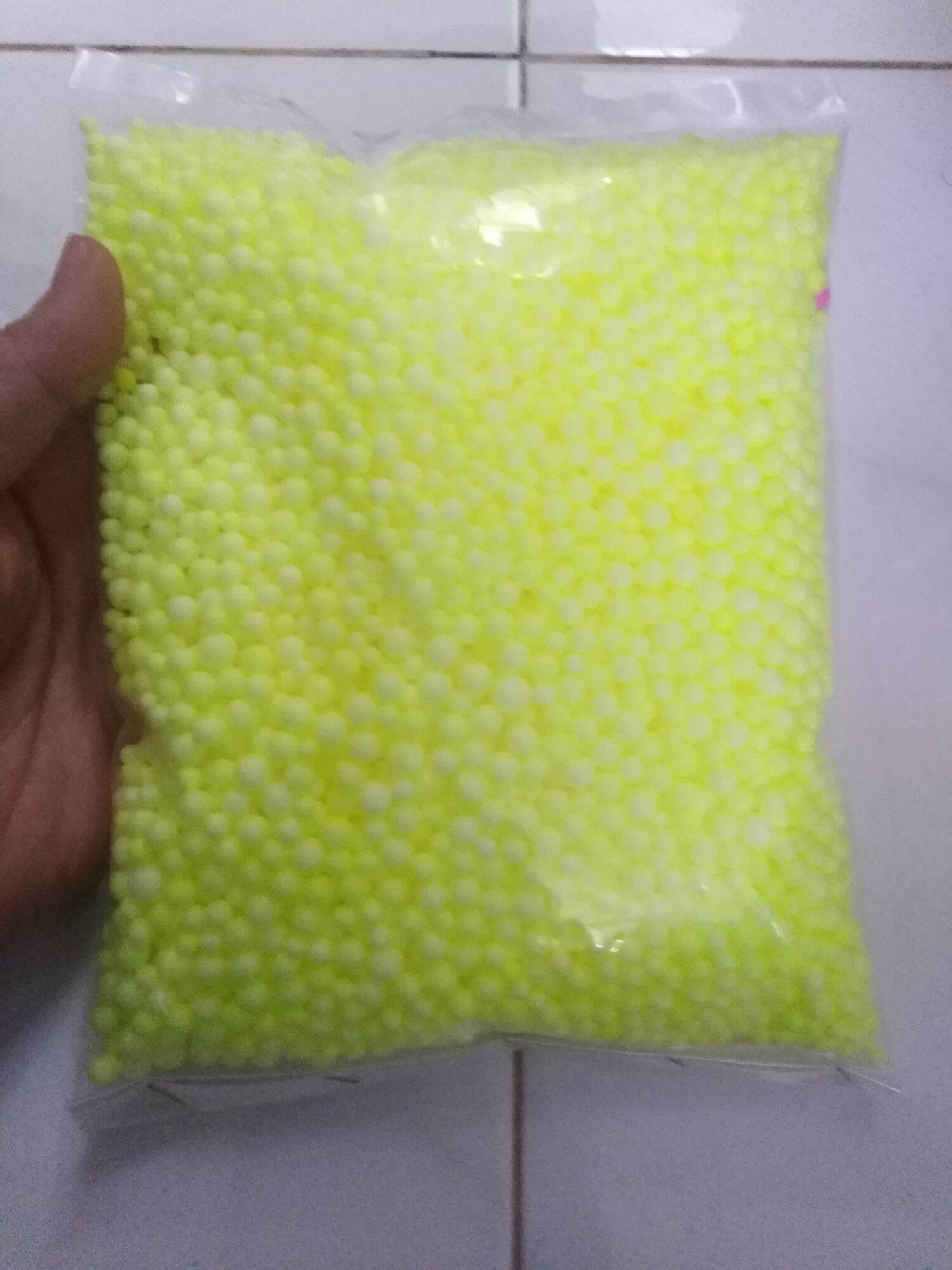 Hạt xốp màu gói quà, Câu cá
