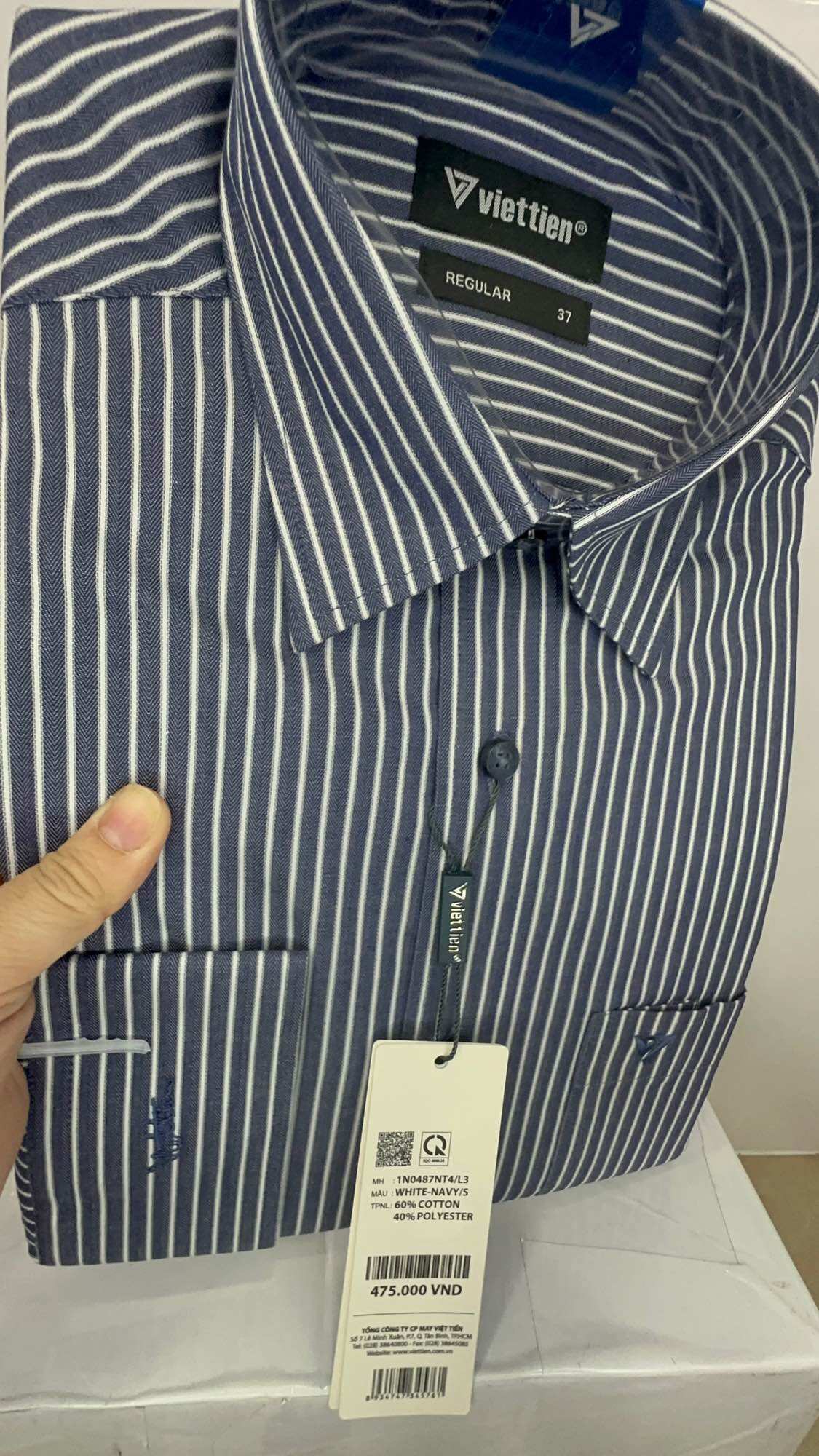 ( 1N0487 )Áo dài tay lai bầu form reguler ( rộng)