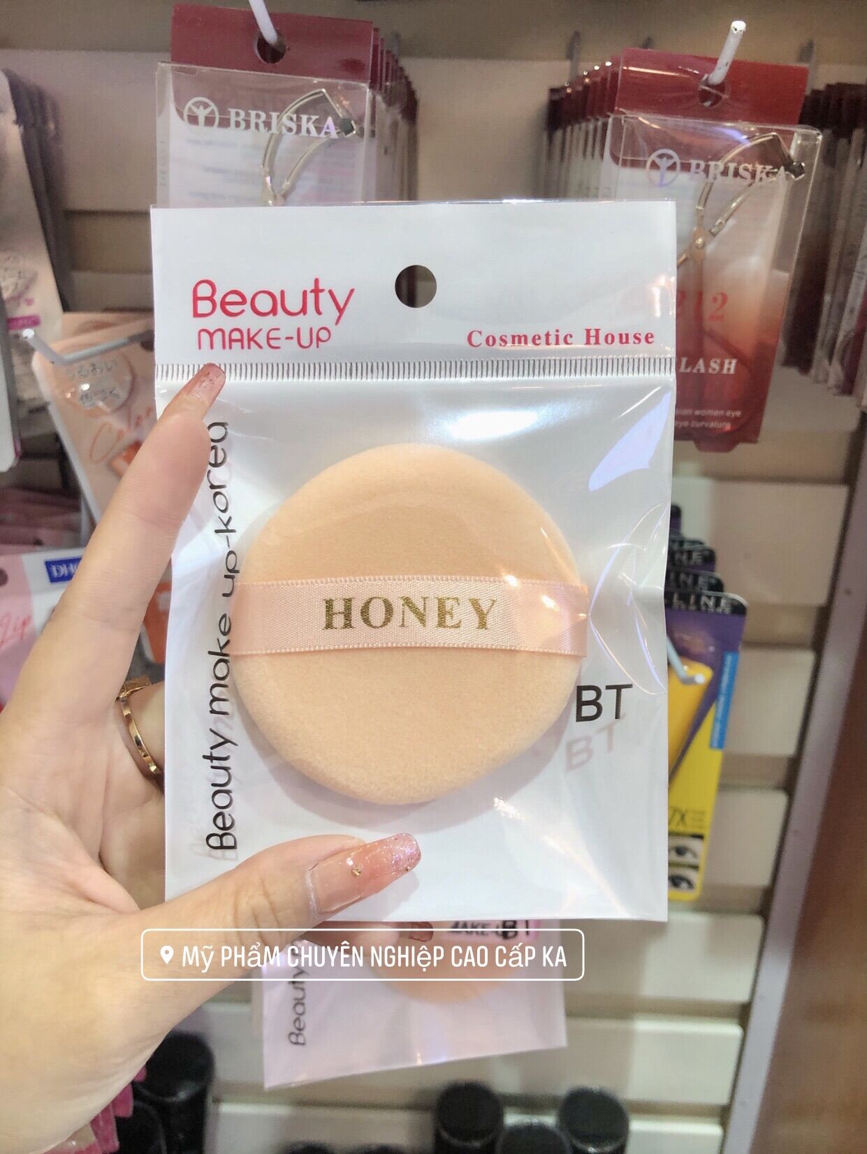 Bông tán phấn, cushion siêu mềm mịn