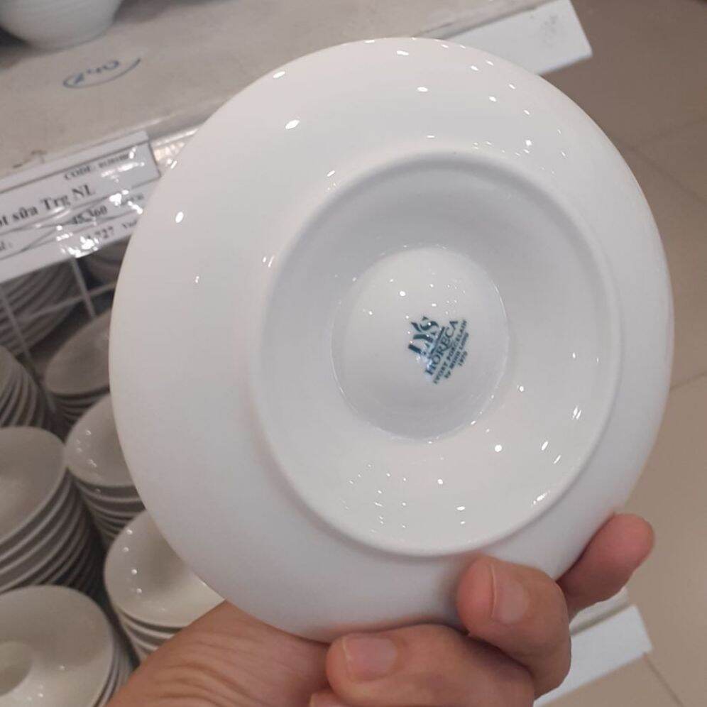 Dĩa ăn trứng vịt lộn - gốm sứ Minh Long