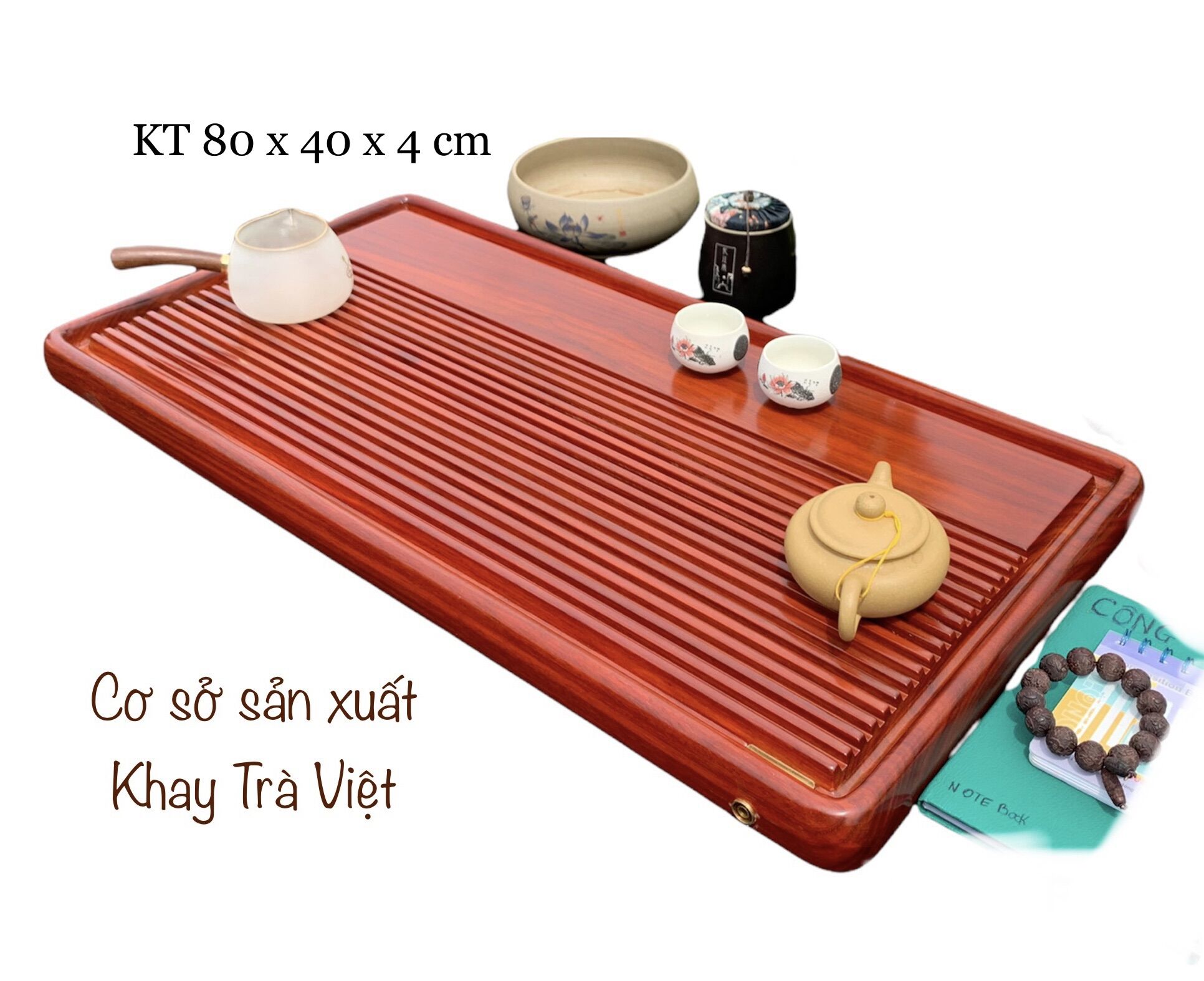 Khay Trà Gỗ Khay phip KTVD804001