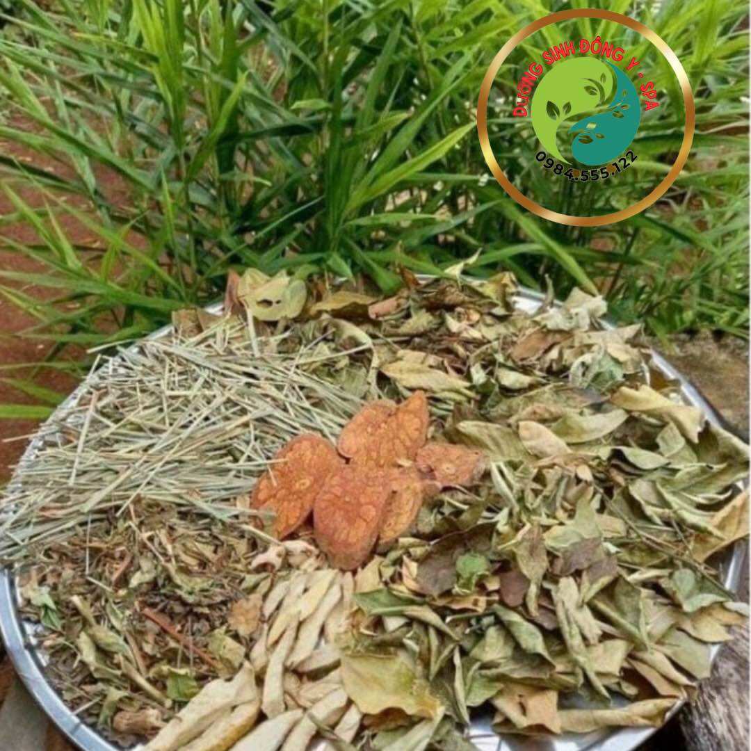 Lá thảo dược xông,gội đầu dưỡng sinh 1kg