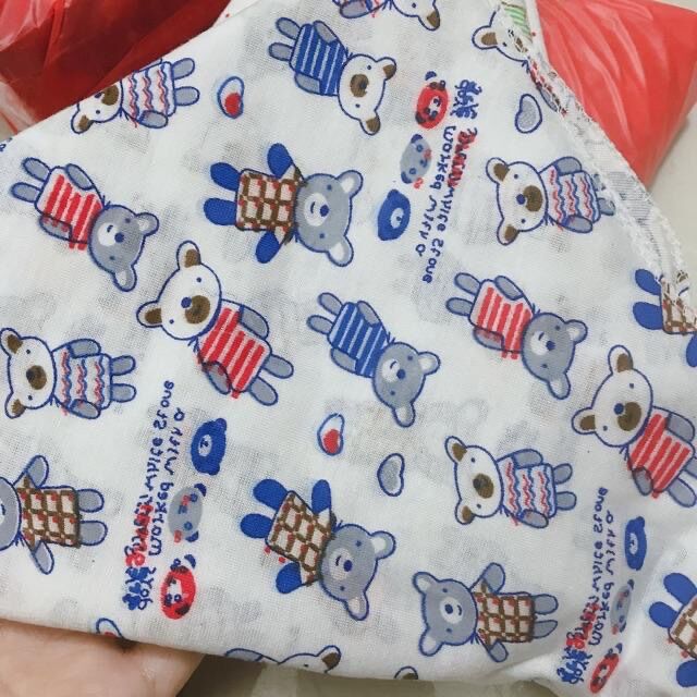 Tã vải chéo sơ sinh mềm đẹp